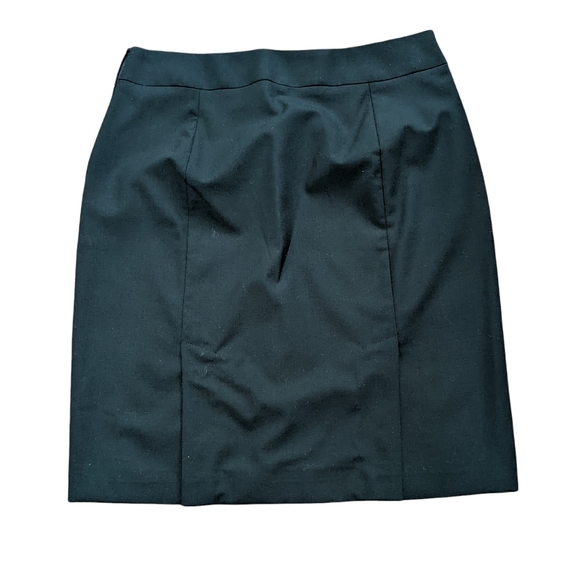 NWOT Banana Republic black wool suit pencil skirt, black, - size 6 petite - Picture 2 of 14